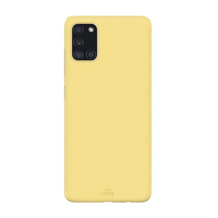 Samsung A21s Yellow - Personalised Colour Case