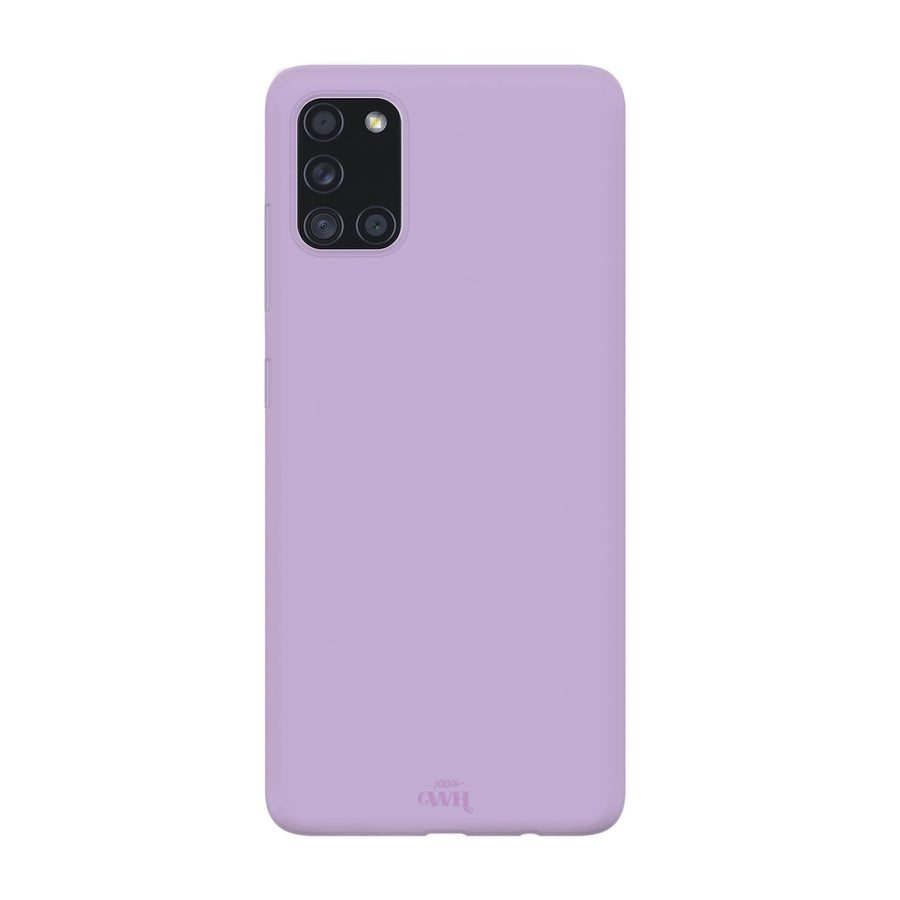 Samsung A21s Purple - Personalised Colour Case