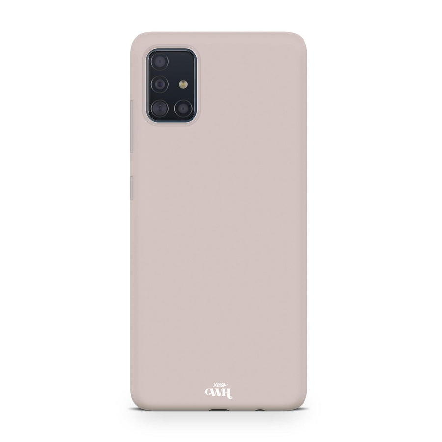 Samsung A51 Beige - Personalised Colour Case