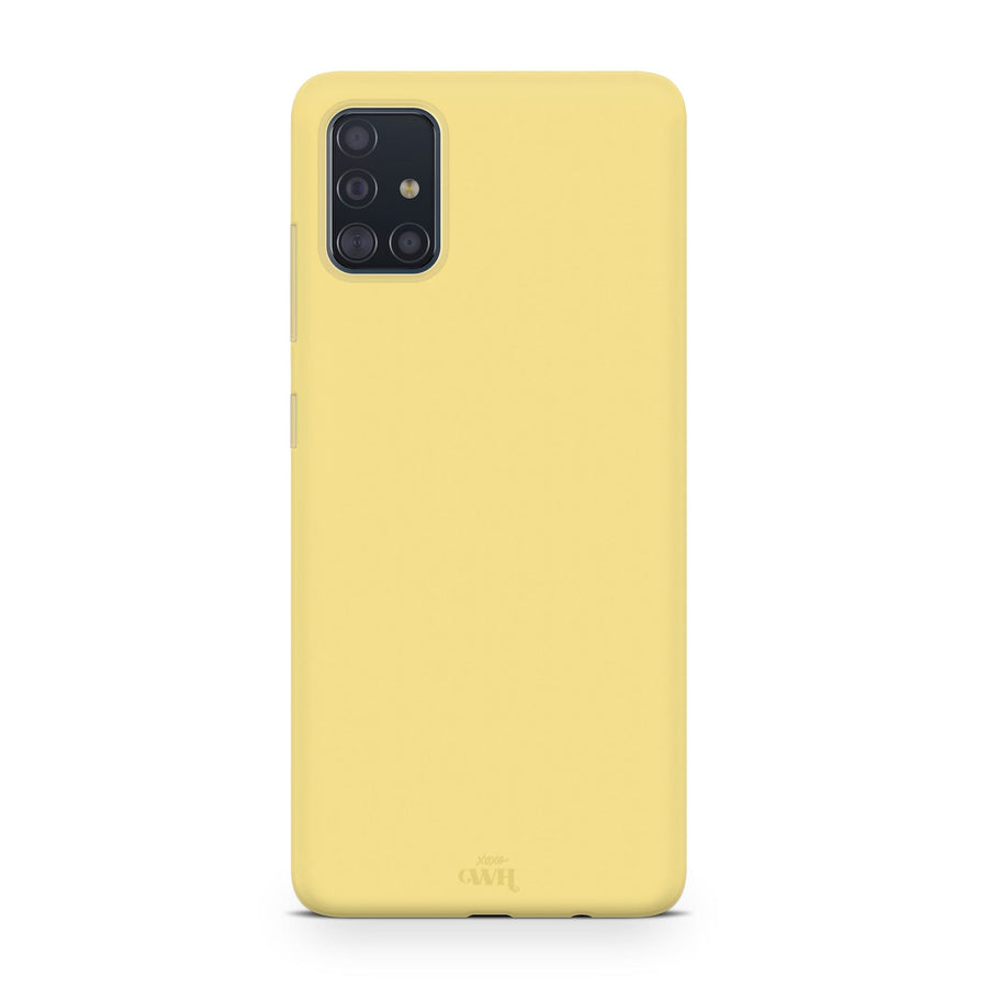 Samsung A51 Yellow - Personalised Colour Case