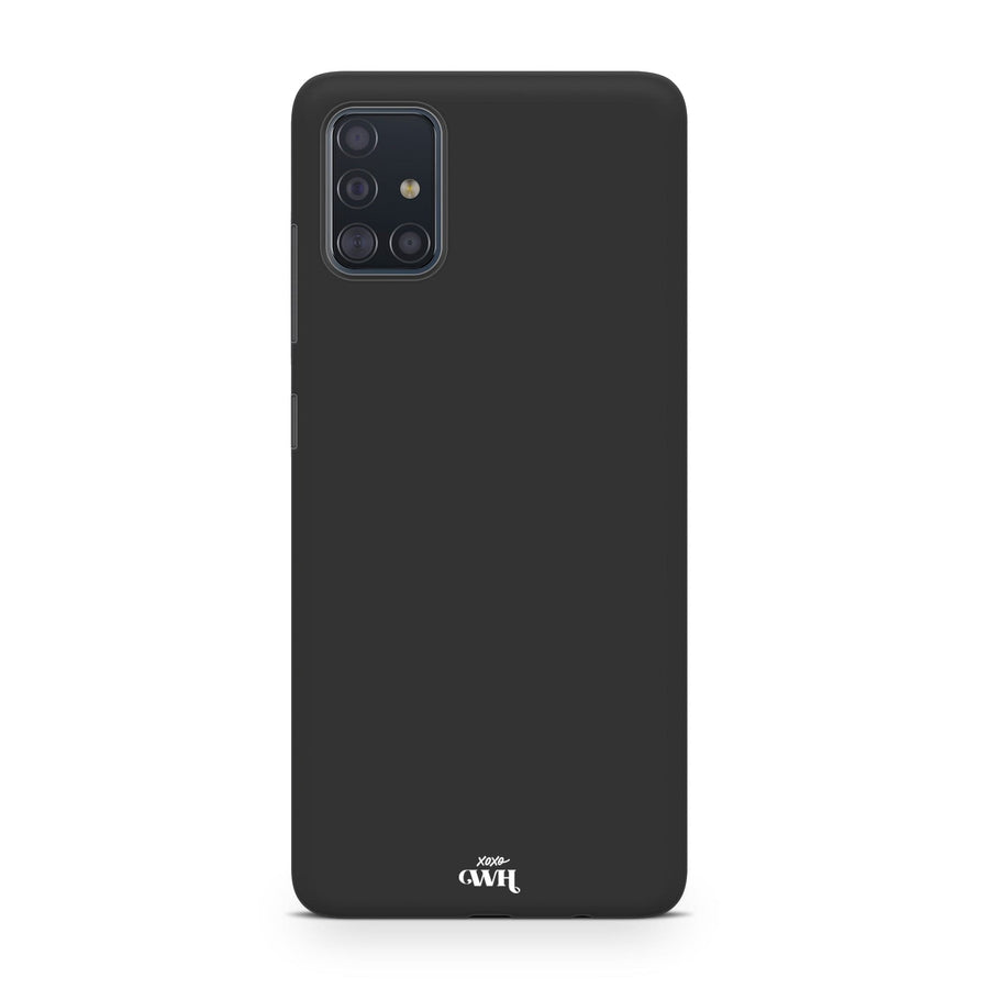 Samsung A51 Black - Personalised Colour Case