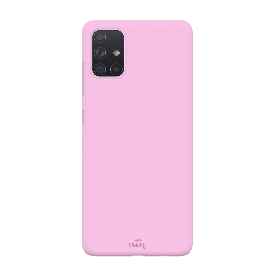 Samsung A71 Pink - Personalised Colour Case