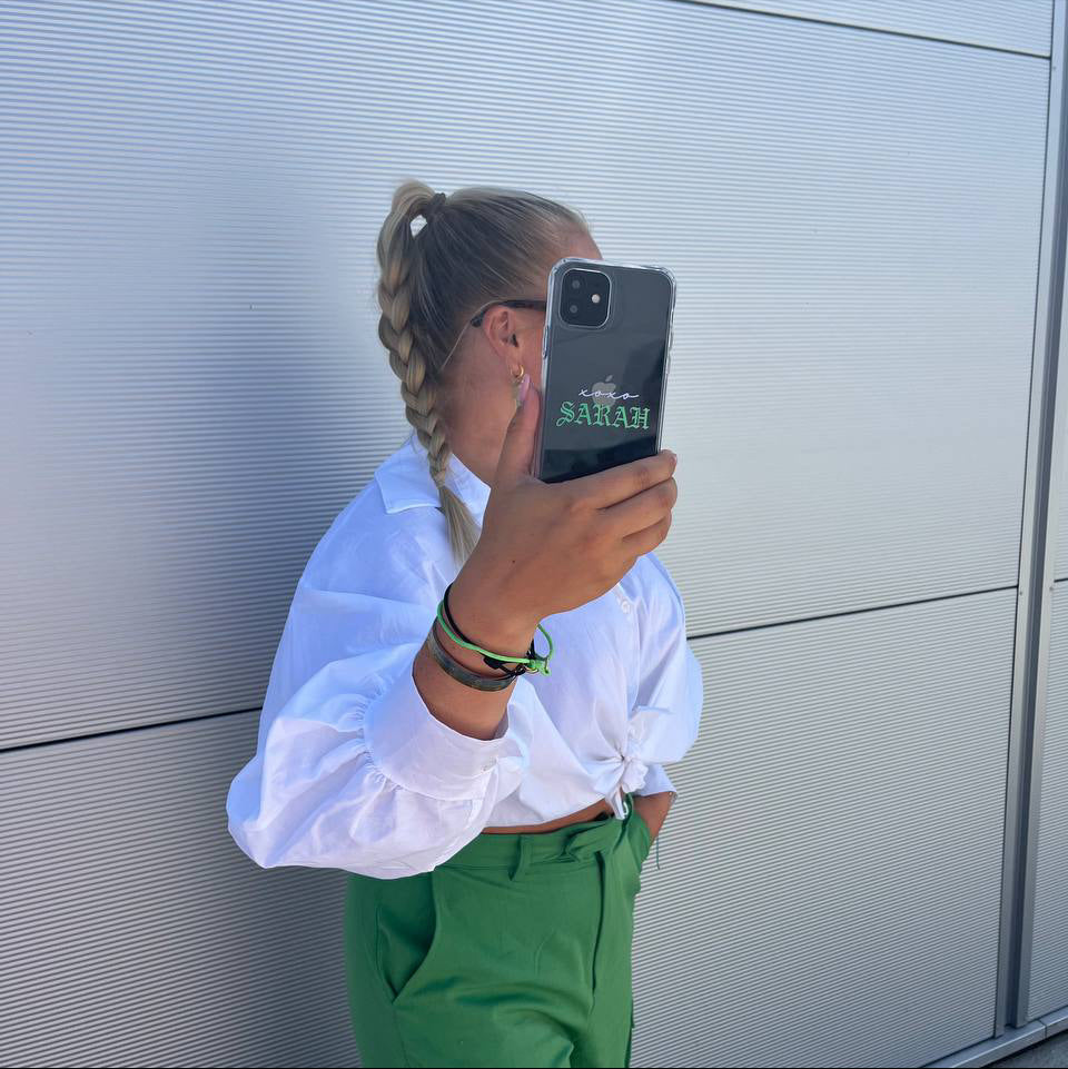 xoxo Wildhearts - Personalized Clear Case