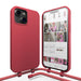 iPhone 14 Plus - Raspberry Red Cord Case