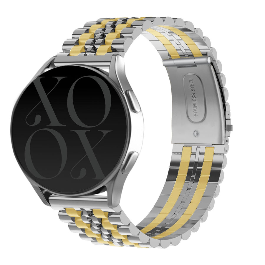 Bracelet Samsung Galaxy Watch 1 46mm acier argent/or