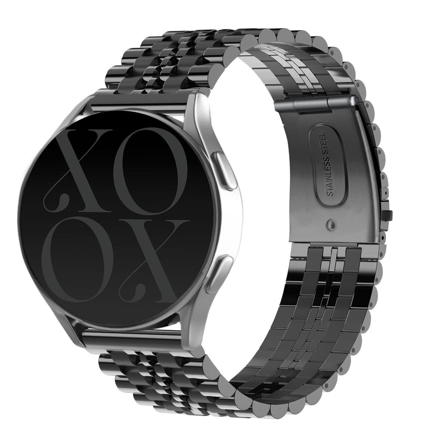 xoxo Wildhearts - Huawei Watch 4 / 4 Pro stalen bandje (zwart)