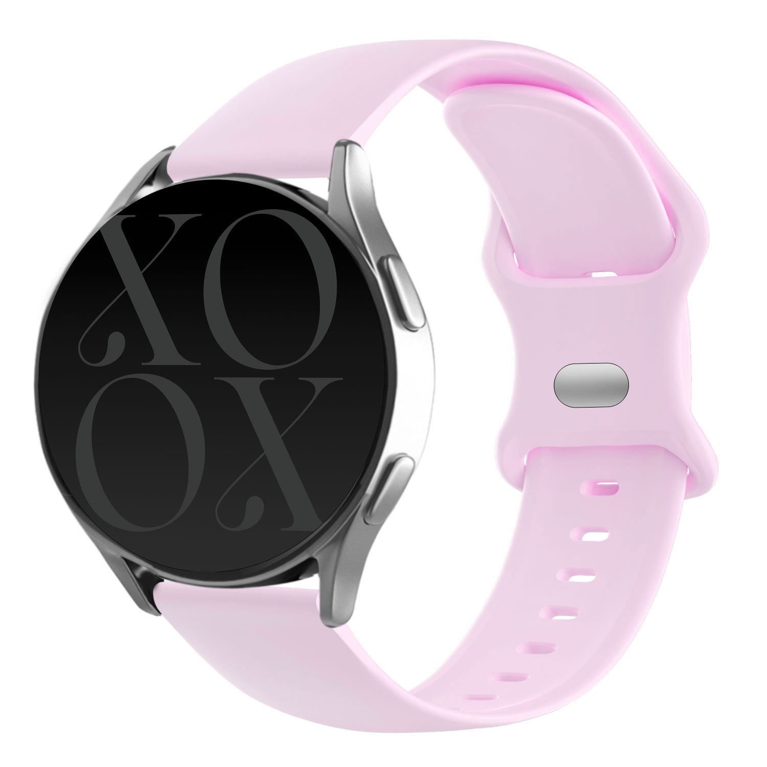 xoxo Wildhearts - Samsung Galaxy Watch 4 40mm / FE siliconen bandje (roze)