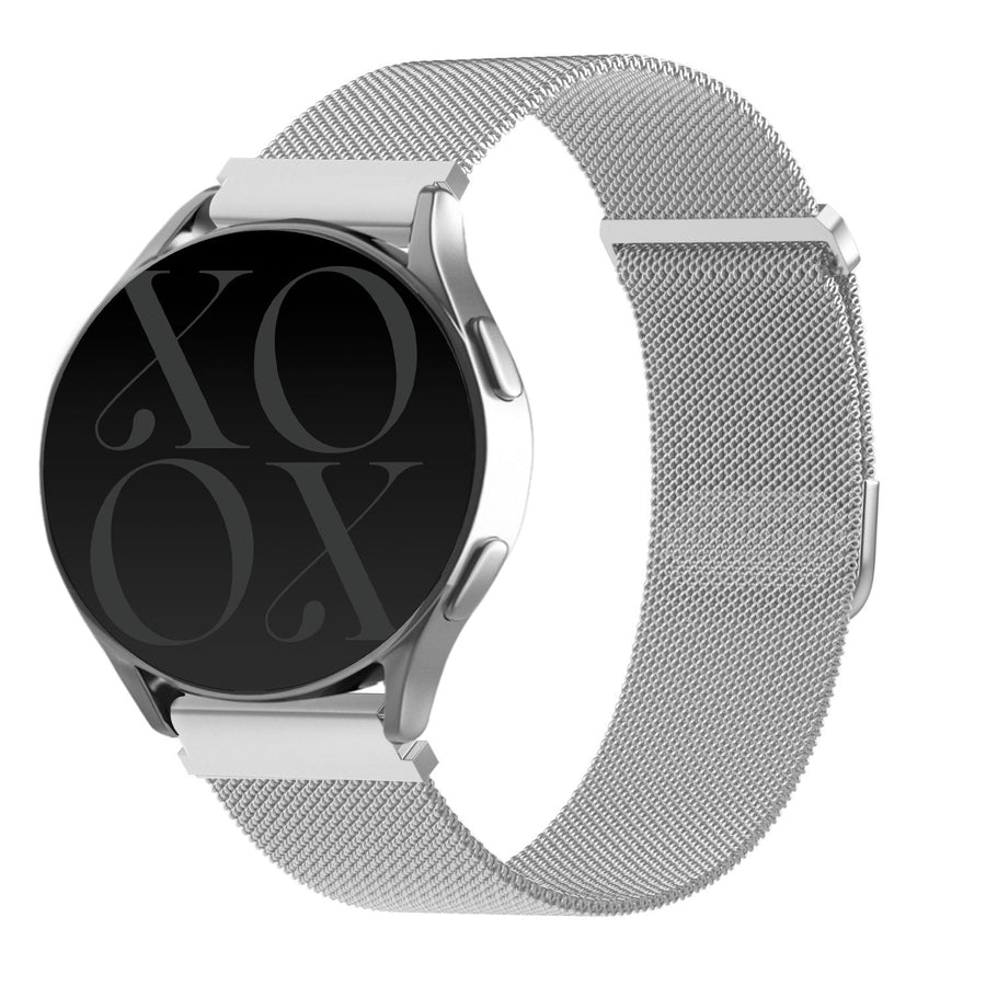 xoxo Wildhearts - Samsung Galaxy Watch 1 46mm milanees bandje (zilver)