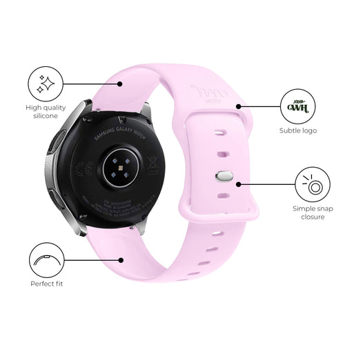 xoxo Wildhearts - Amazfit GTS 3 siliconen bandje (roze)