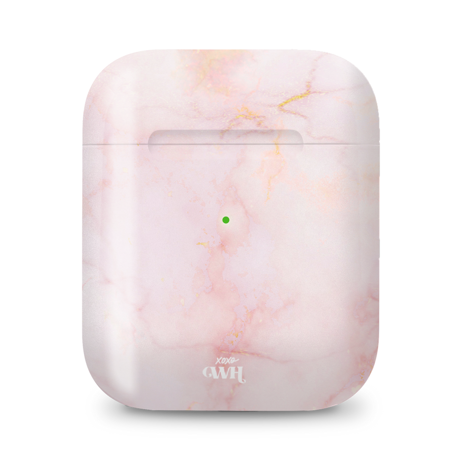 AirPods - Marble Dusty Pink