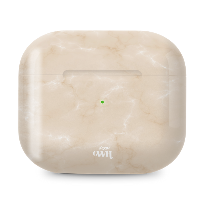 Apple Airpods - vibrations nues en marbre