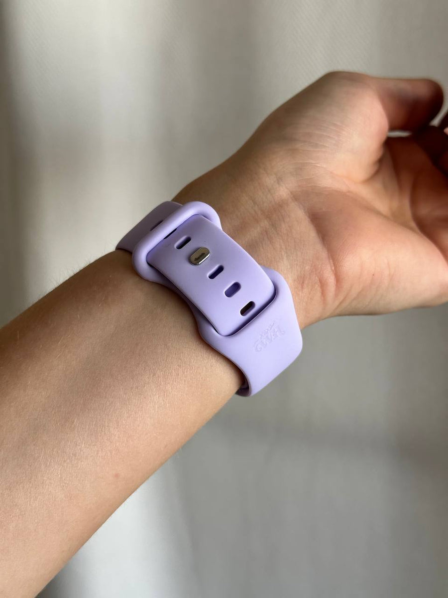 OnePlus Watch silicone strap (purple)