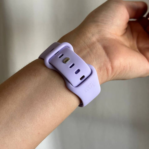 xoxo Wildhearts - Fossil Gen 6 44mm siliconen bandje (paars)