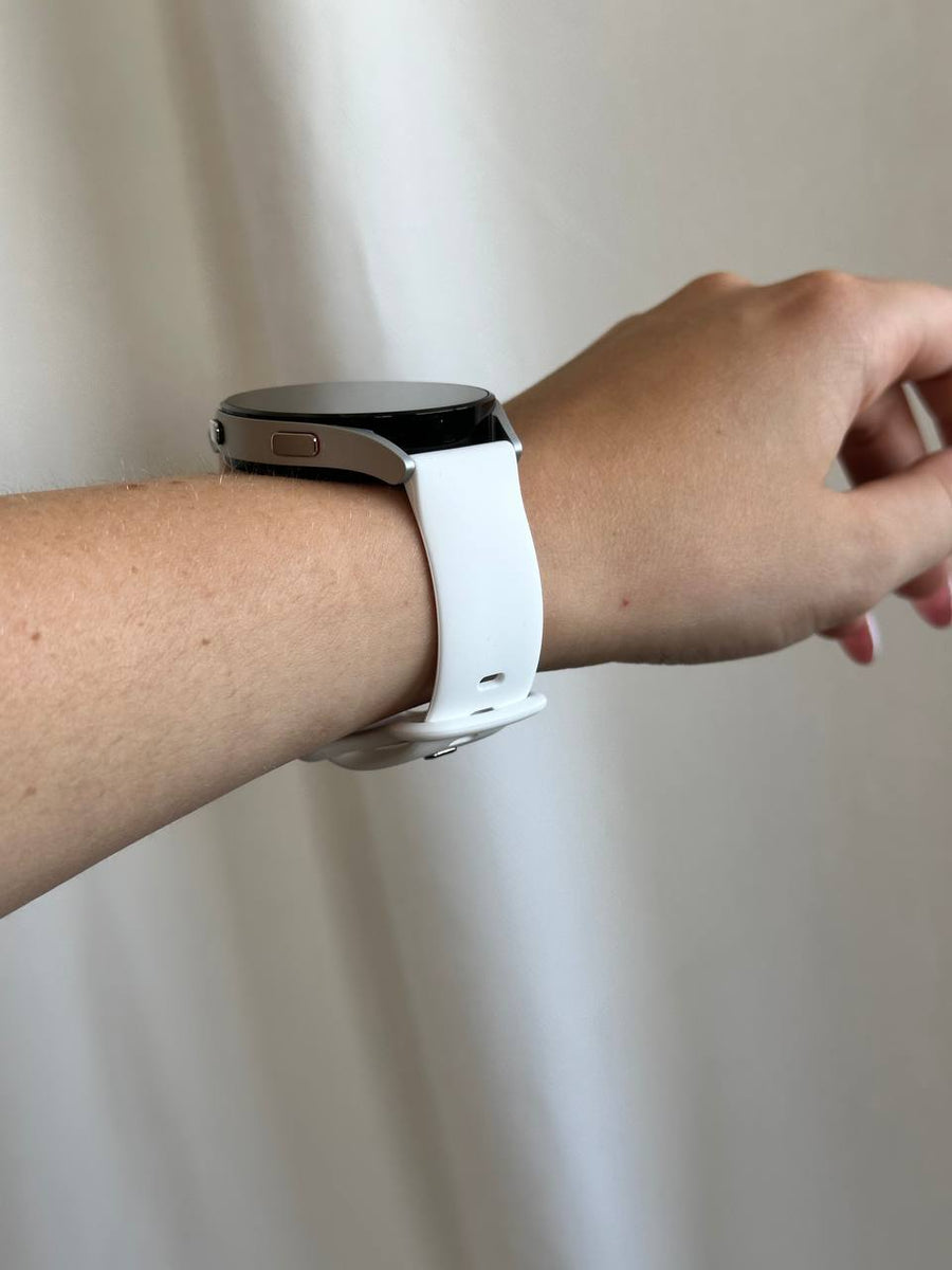 OnePlus Watch silicone strap (white)