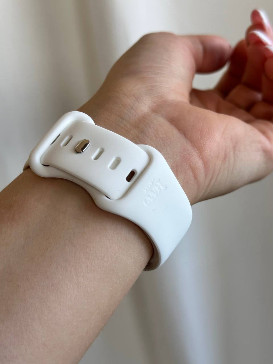xoxo Wildhearts - Xiaomi Mi Watch siliconen bandje (wit)