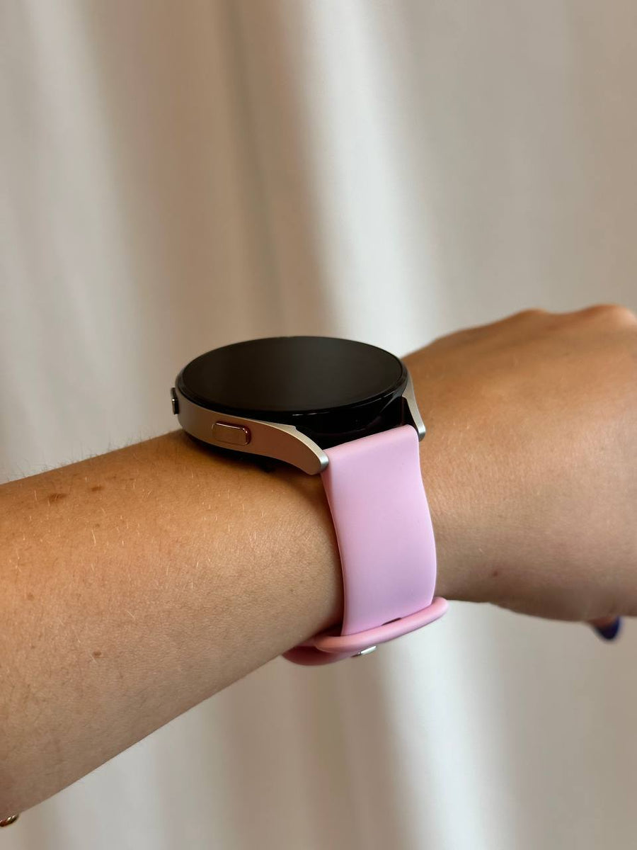 OnePlus Watch siliconen bandje (roze)