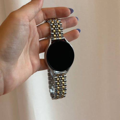 xoxo Wildhearts - Amazfit GTS 3 stalen bandje (zilver/goud)