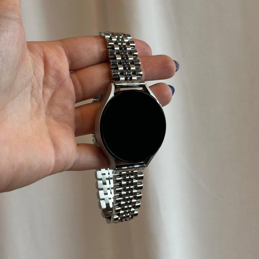 xoxo Wildhearts - Huawei Watch GT (1) Active stalen bandje (zilver)
