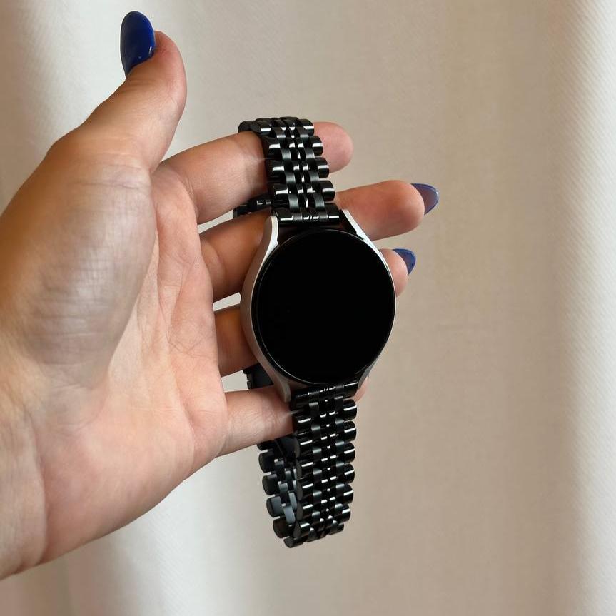 xoxo Wildhearts - Huawei Watch 4 / 4 Pro stalen bandje (zwart)