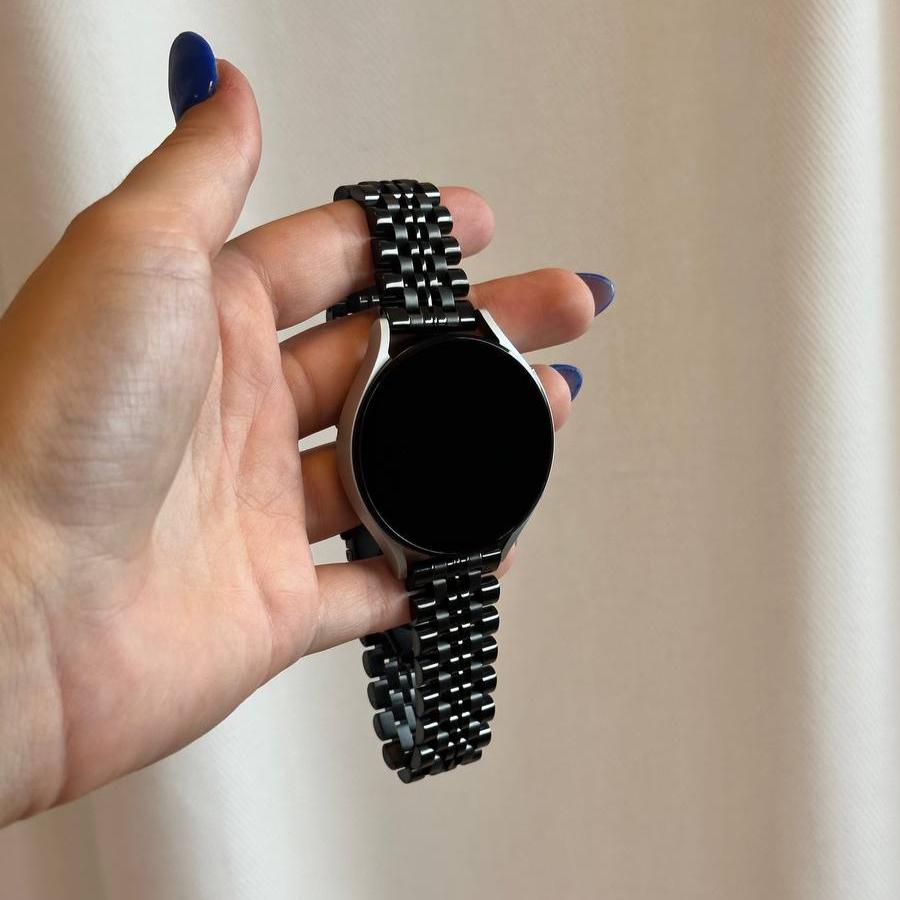 xoxo Wildhearts - Huawei Watch GT Runner stalen bandje (zwart)