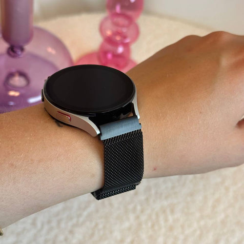 xoxo Wildhearts - Amazfit GTS 3 Milanees bandje (zwart)