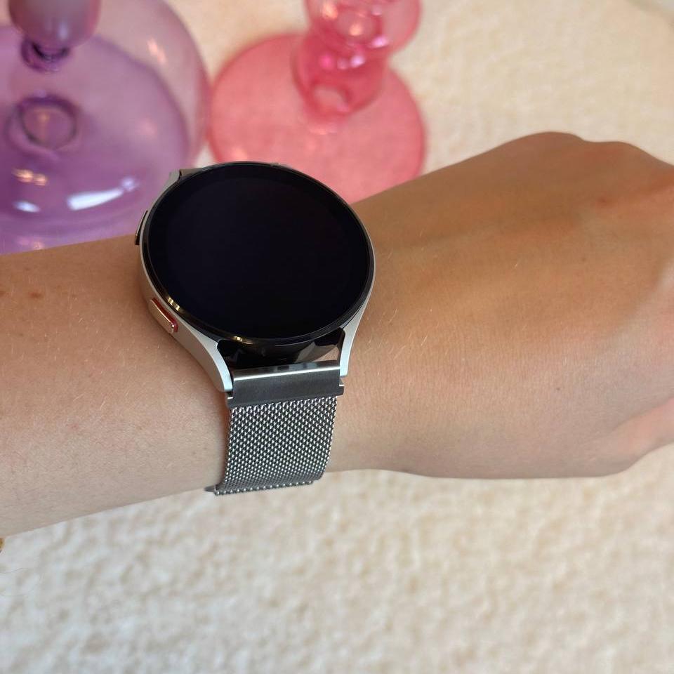 xoxo Wildhearts - Amazfit GTR 3 / GTR 3 Pro milanees bandje (zilver)