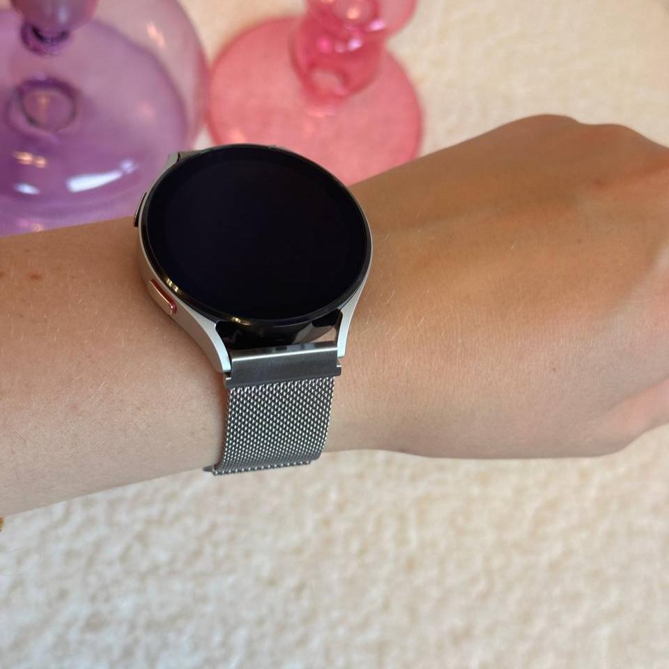 xoxo Wildhearts - Fossil Gen 5e 44mm milanees bandje (zilver)