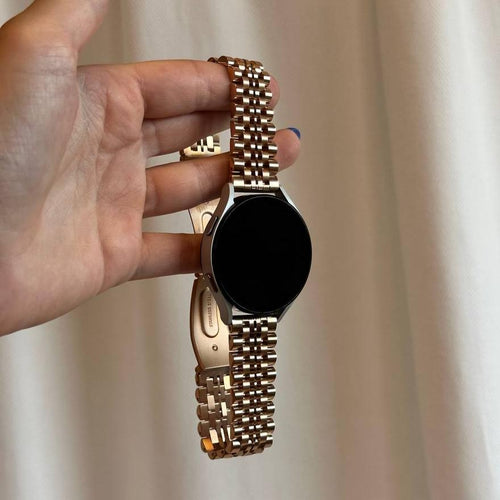 xoxo Wildhearts - Fossil Gen 5e 44mm stalen bandje (rosé goud)