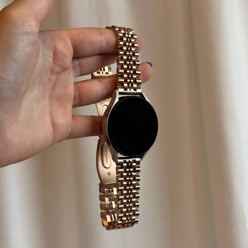 xoxo Wildhearts - Amazfit GTR 3 / GTR 3 Pro stalen bandje (rosé goud)