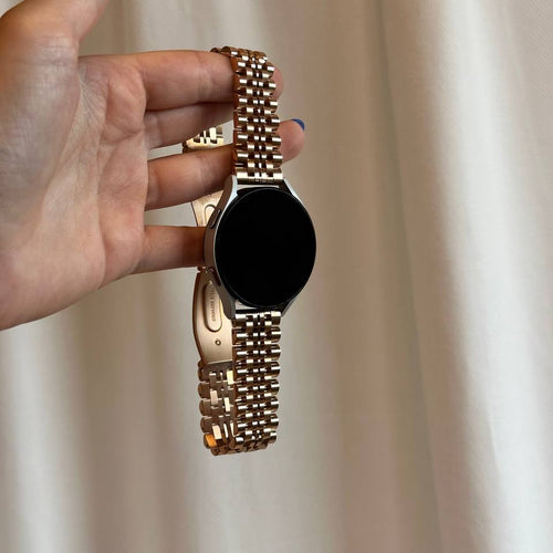 xoxo Wildhearts - Xiaomi Amazfit GTR 42mm stalen bandje (rosé goud)