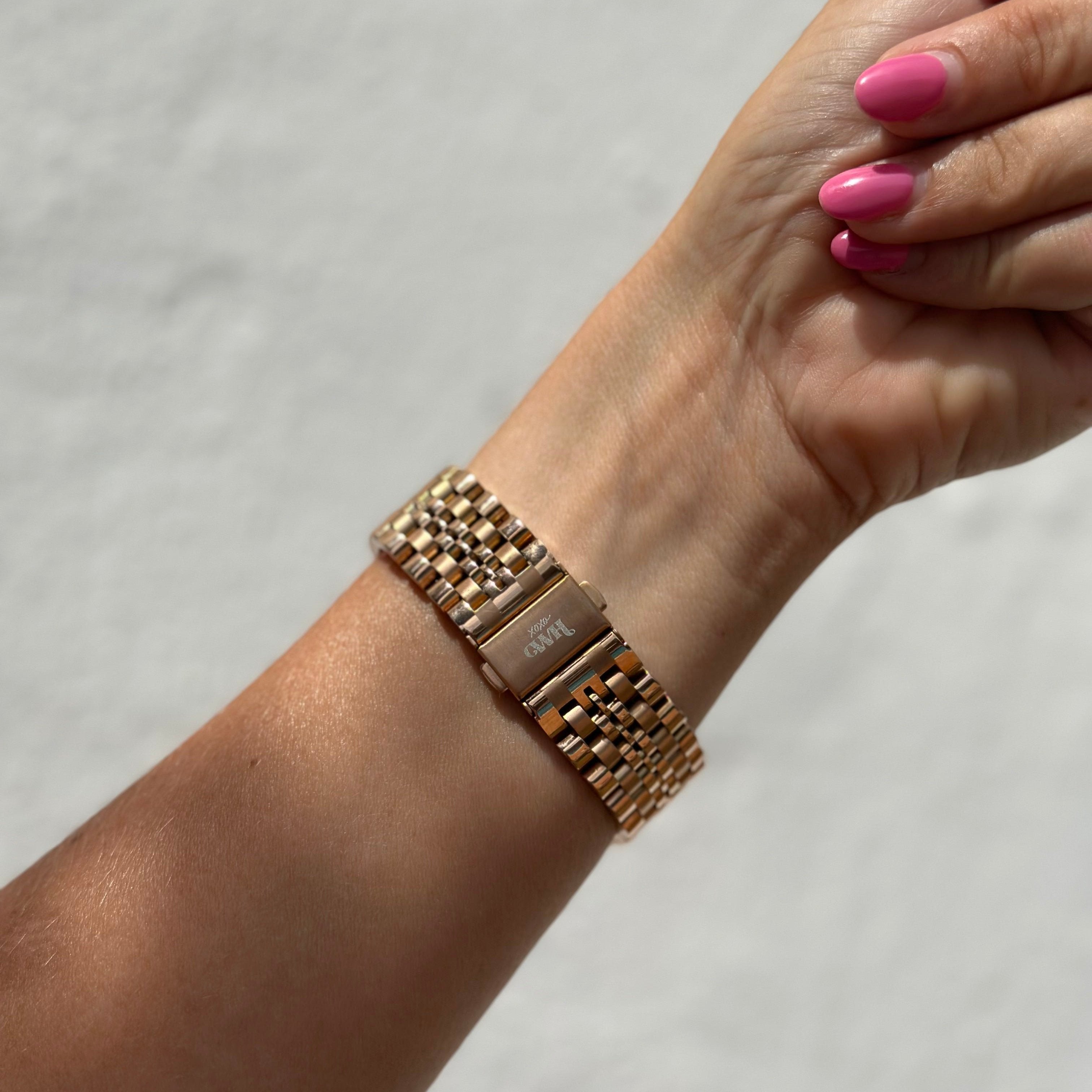 xoxo Wildhearts - Amazfit GTR 2 - 2e - 2 Sport - 2 Classic stalen bandje (rosé goud)