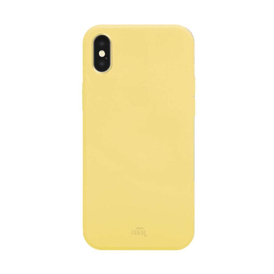 Color Case Yellow - iPhone Wildhearts Case iPhone XS Max,iPhone X/XS