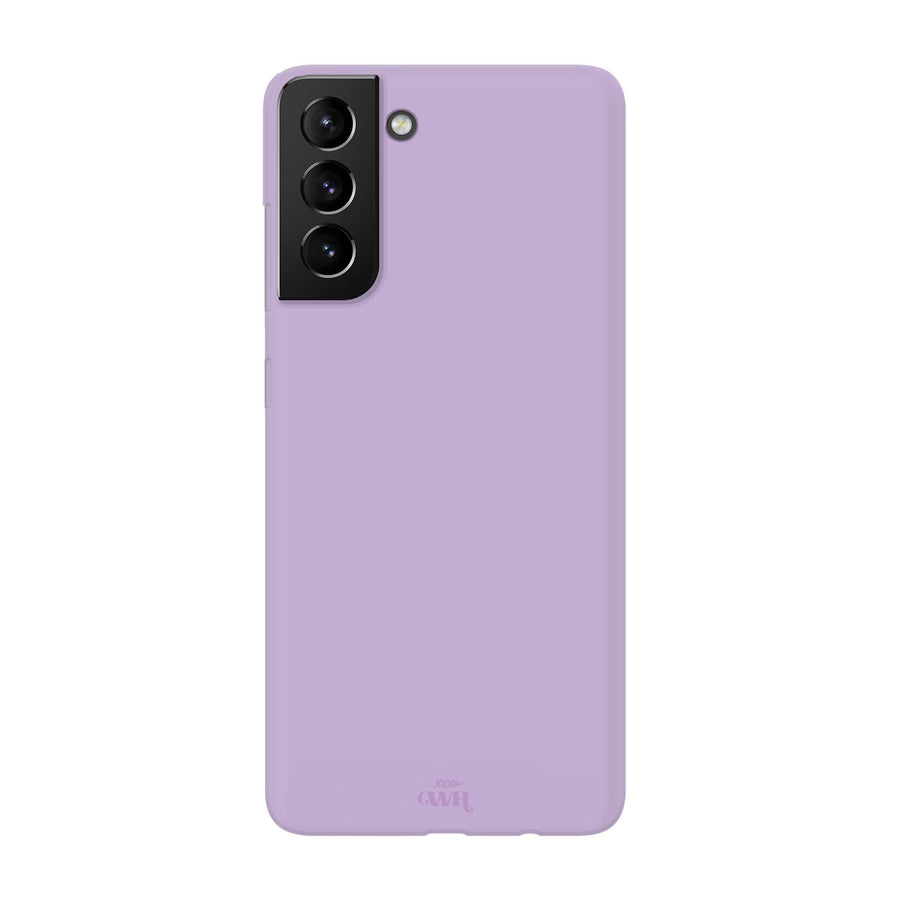 Samsung S21 Plus Purple - Personalised Colour Case