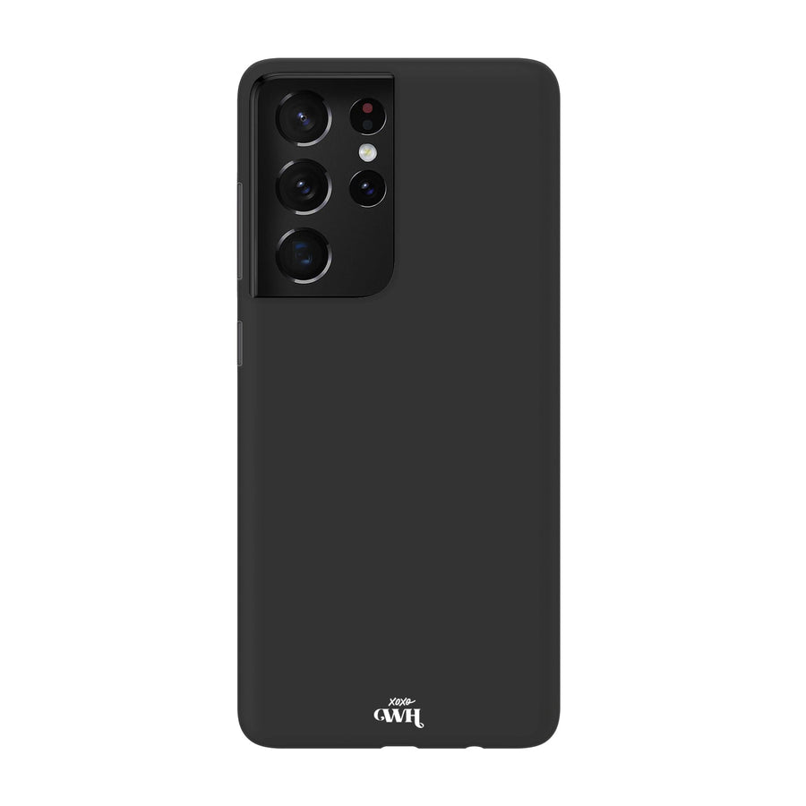 Samsung S21 Ultra Black - Personalized Colour Case