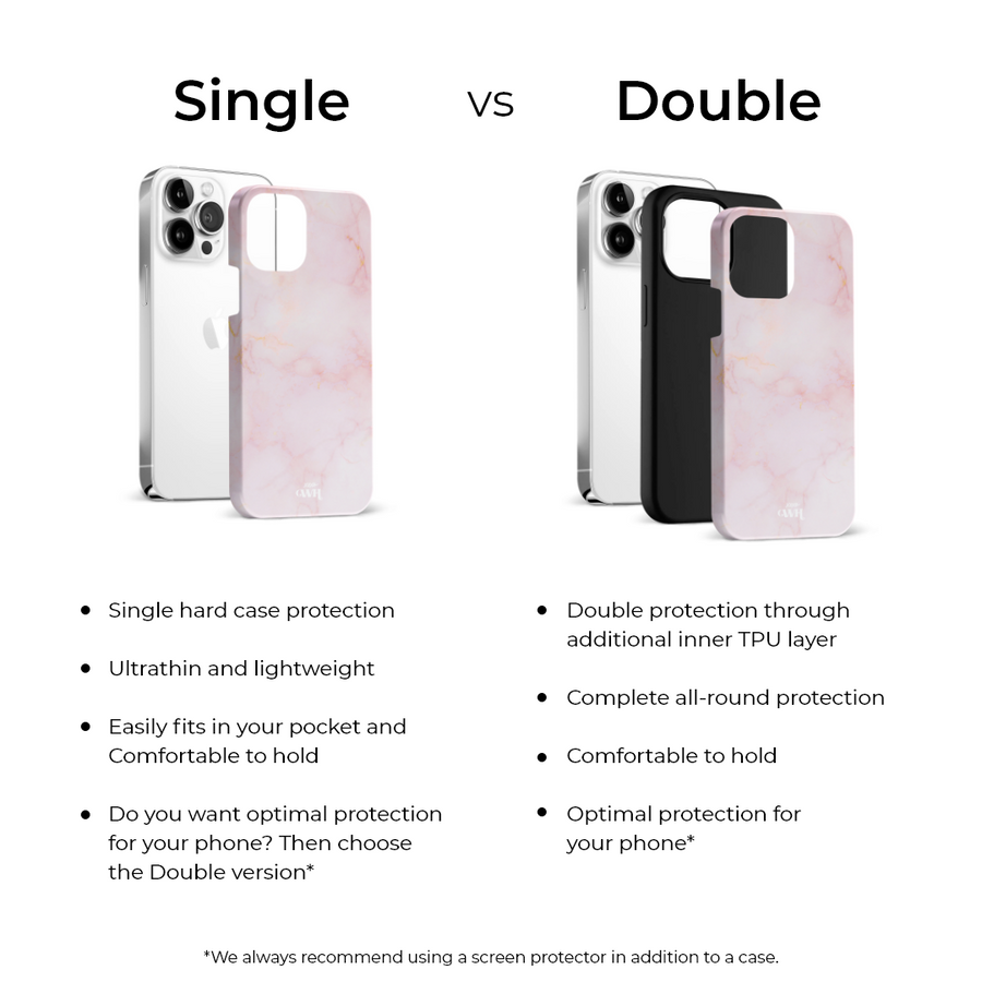 Marbre poussiéreux rose - iPhone 14 pro max