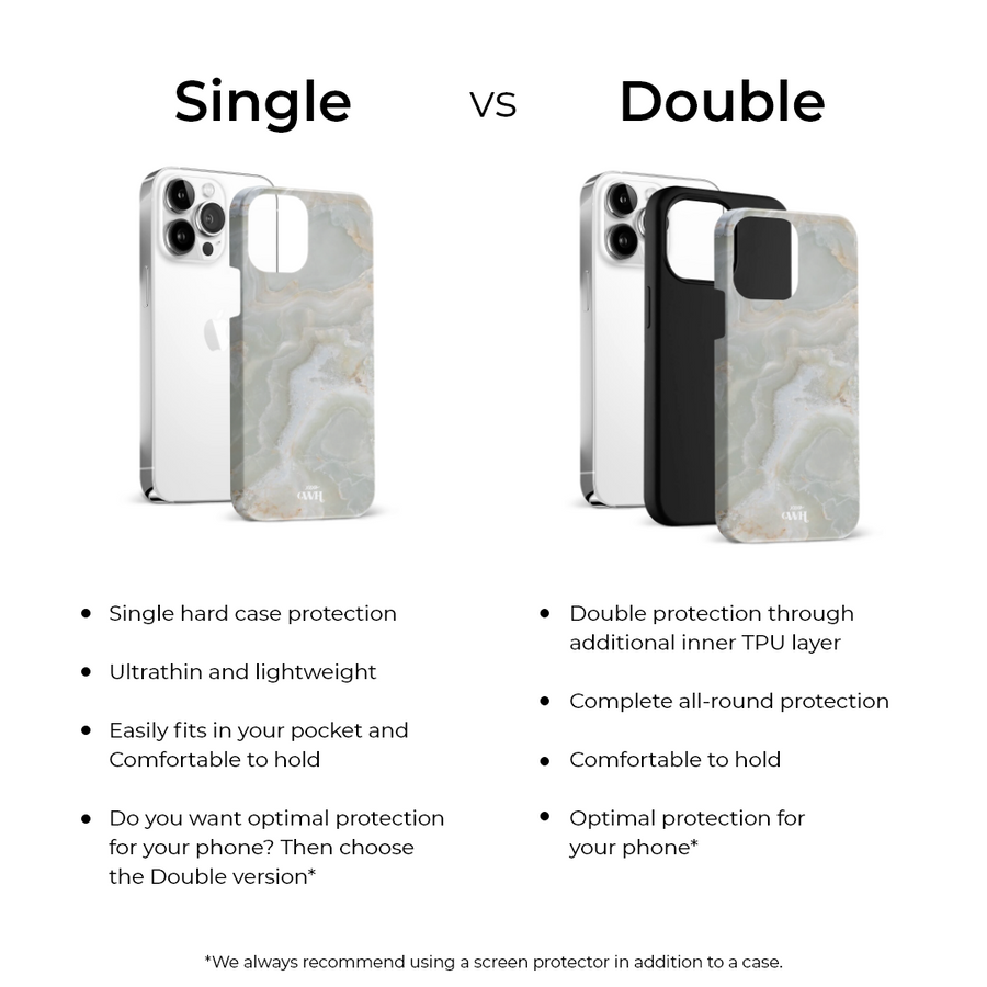 xoxo Wildhearts - Marble Green illusion - iPhone X/XS
