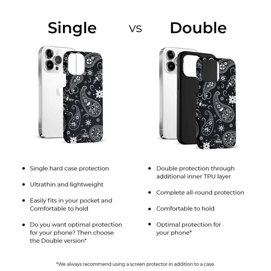 xoxo Wildhearts - Paisley Dawn Black - iPhone X/XS