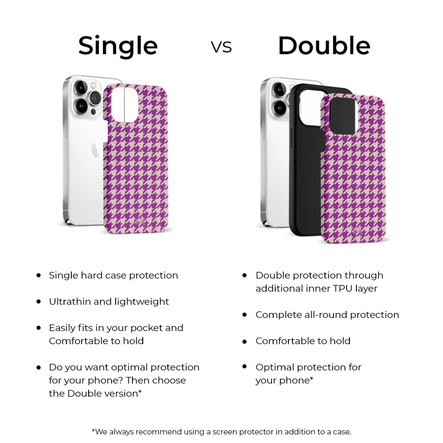 xoxo Wildhearts - When In Paris Purple - iPhone 13 mini