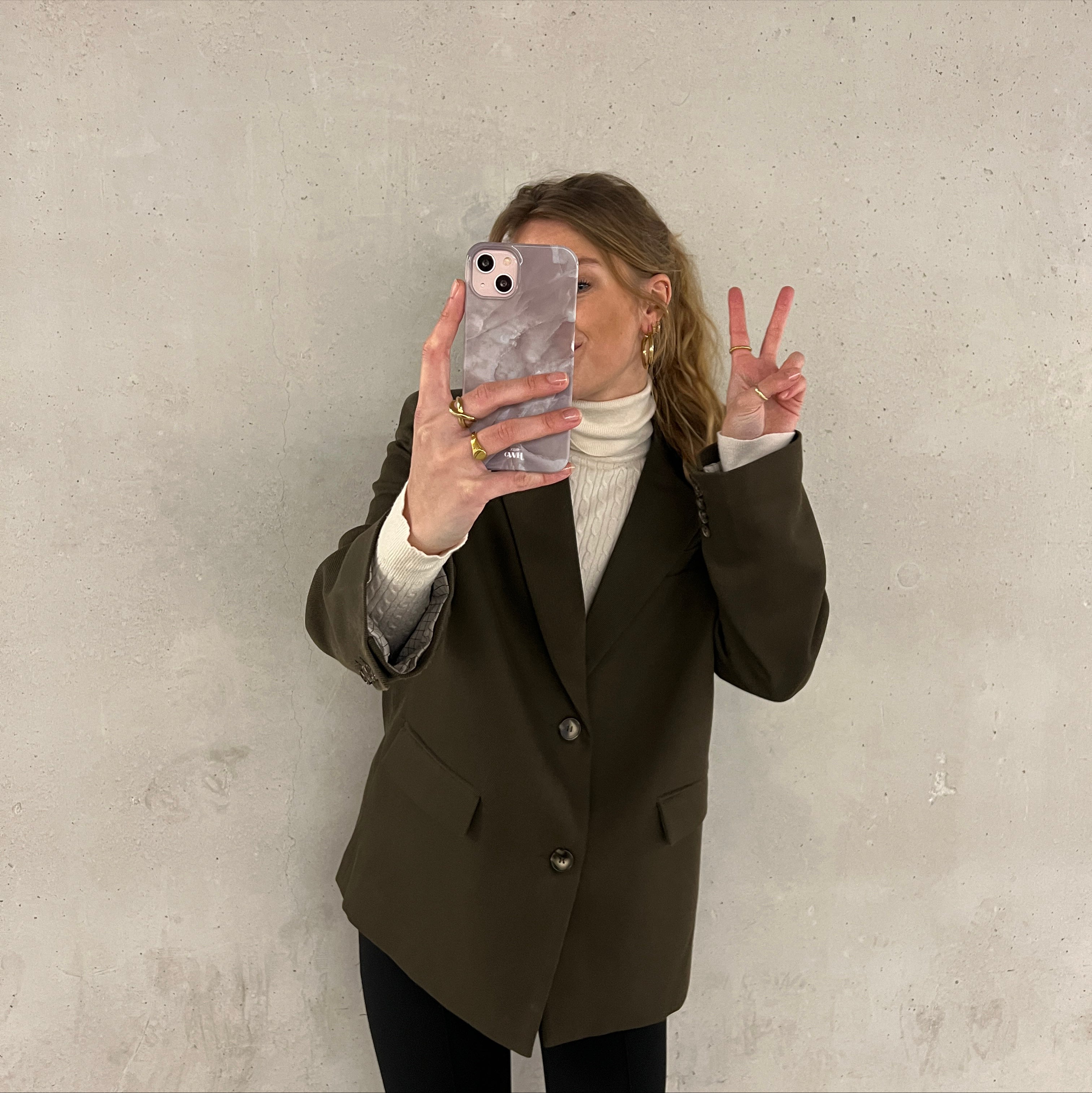 xoxo Wildhearts - Marble Brown Sugar - iPhone 12 Pro Max