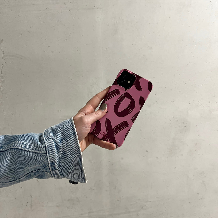 xoxo Wildhearts - Can't Talk Now Pink - iPhone X/XS