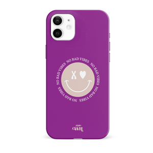 xoxo Wildhearts - No Bad Vibes Purple - iPhone 12