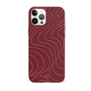 xoxo Wildhearts - Catching Flights Burgundy - iPhone 11 Pro Max