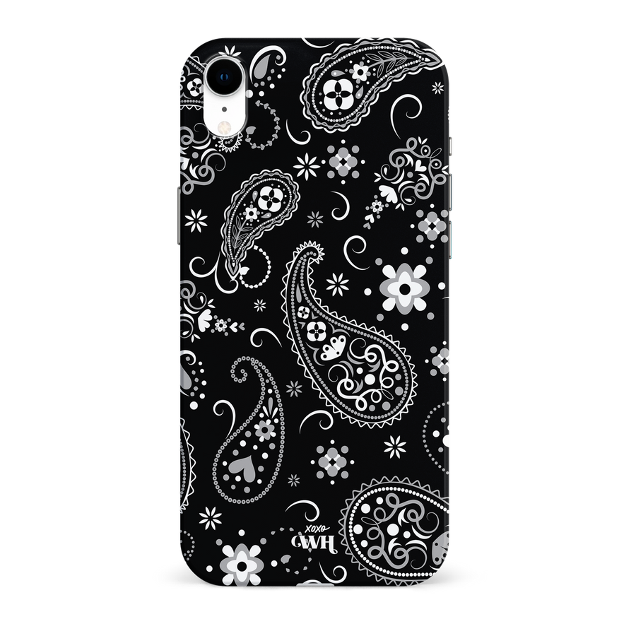 Paisley Dawn Black - iPhone XR