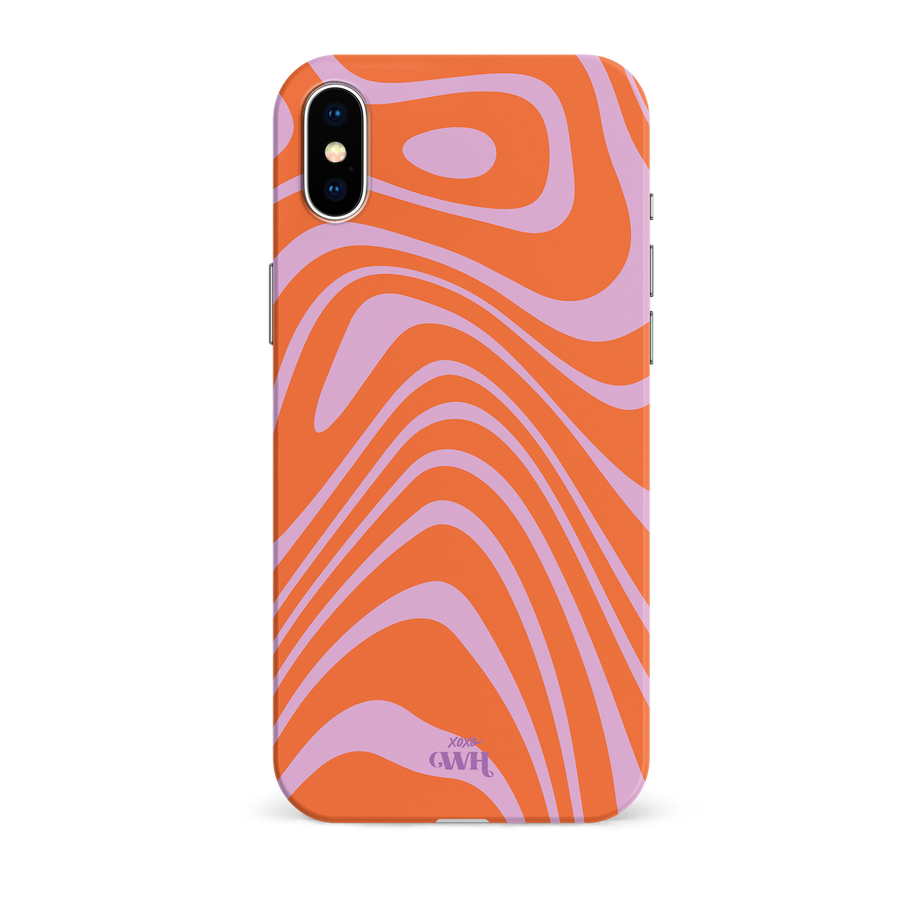 xoxo Wildhearts - Boogie Wonderland Orange - iPhone X/XS