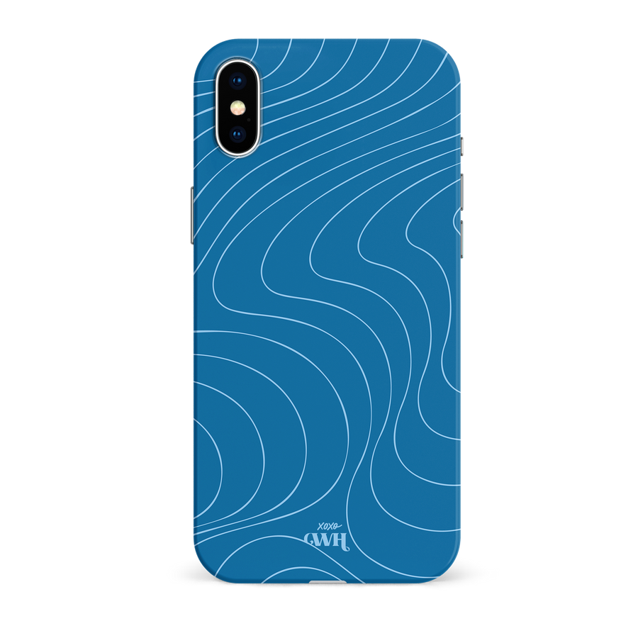 xoxo Wildhearts - Catching Flights Blue - iPhone X/XS