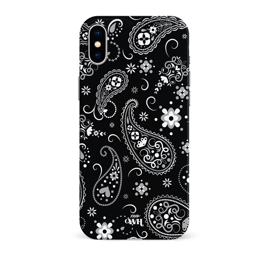 Paisley Dawn Black - iPhone X/XS