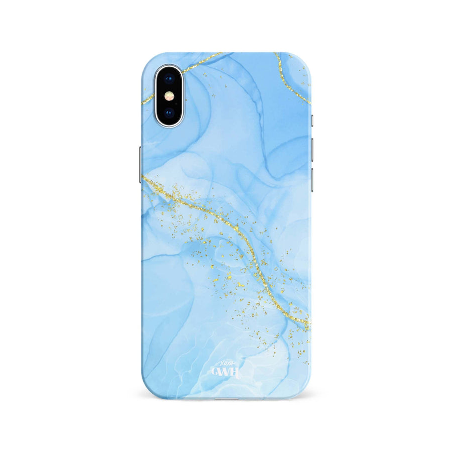 xoxo Wildhearts - Marble Blue - iPhone X/XS