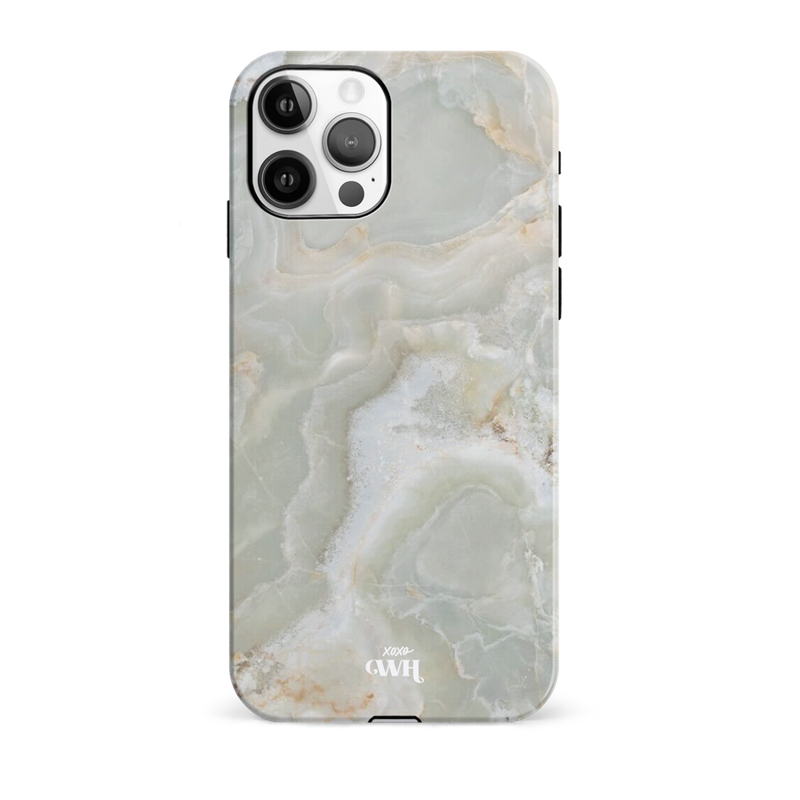 Illusion verte en marbre - iPhone 12 Pro