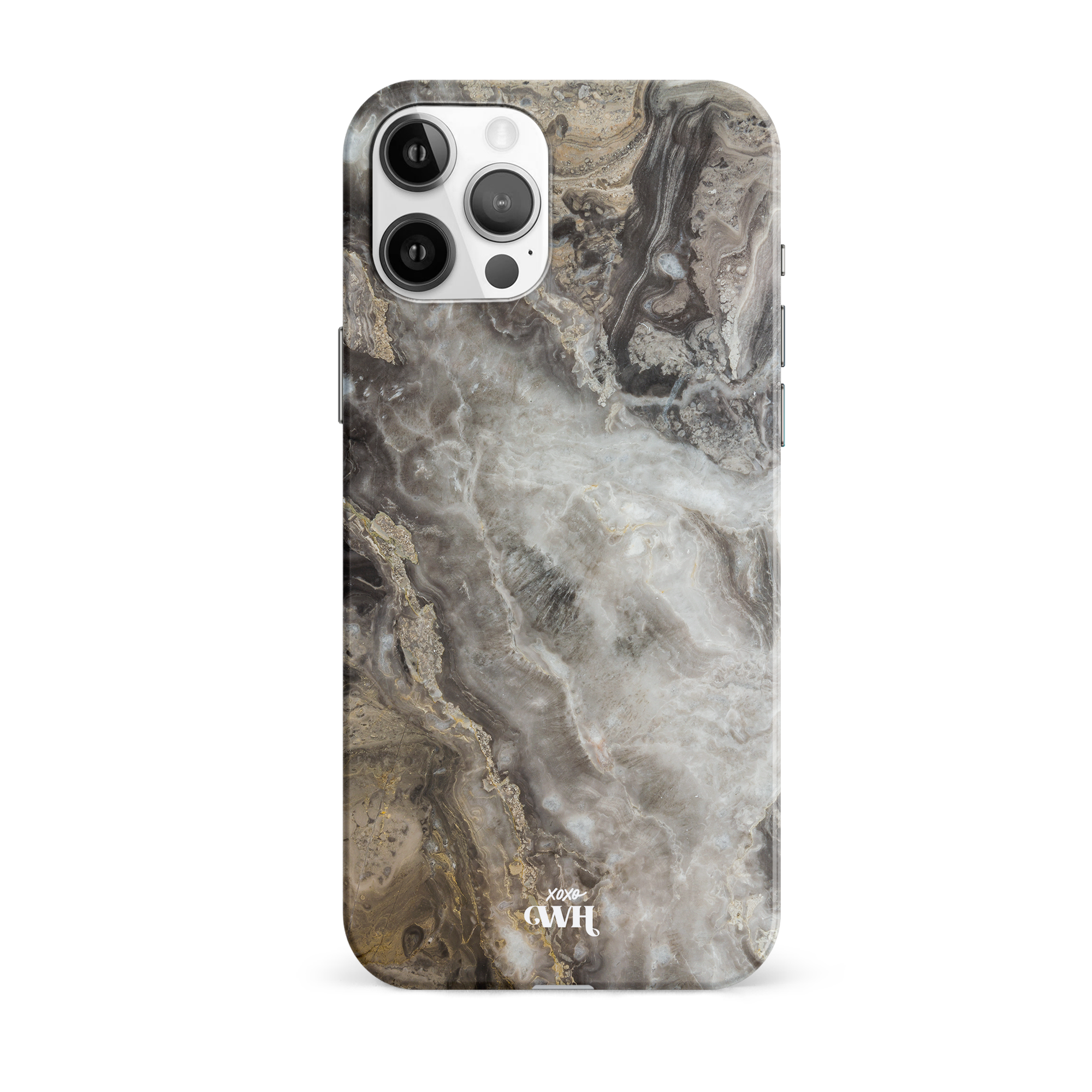 xoxo Wildhearts - Marble Grey River - iPhone 12 Pro