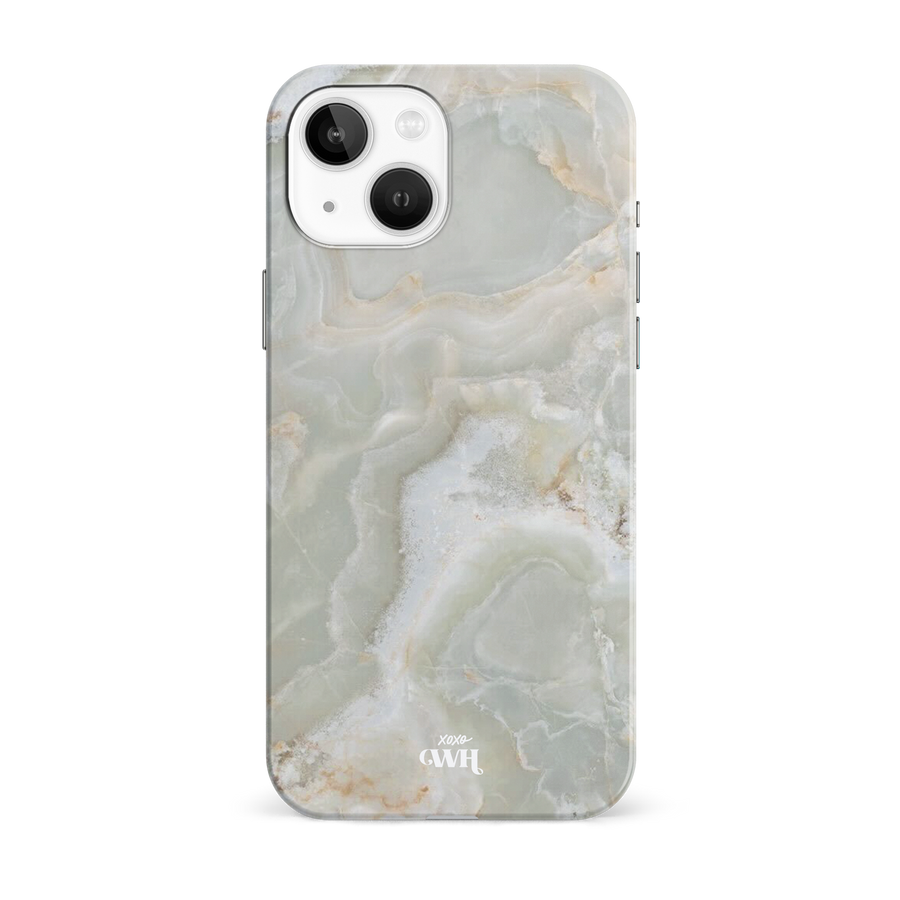Illusion verte en marbre - iPhone 13